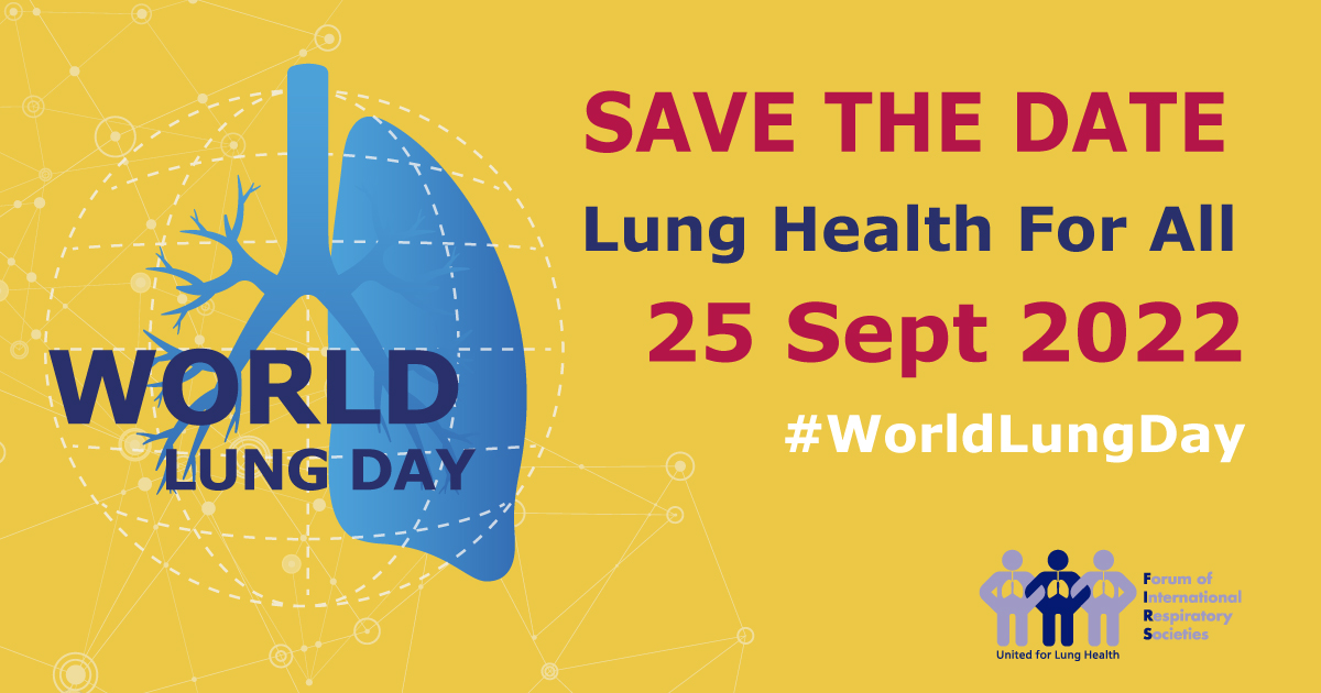 World Lung Day 2022: Lung Health For All 