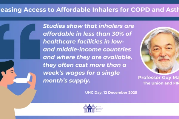 Clinicians Urge Affordable Inhalers for COPD and Asthma on Universal Health Coverage Day