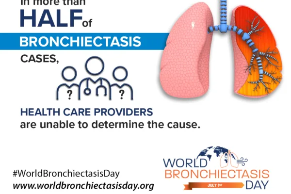 Respiratory Societies Unite to Raise Awareness on World Bronchiectasis Day 2026
